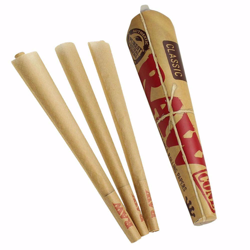 RAW Classic King Size Cones 3 Pack