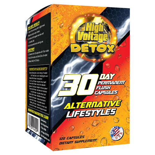 High Voltage Detox 30-Day Permanent Flush Capsules