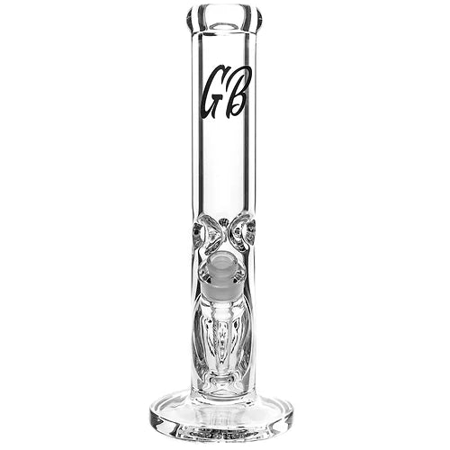 Green Bear Glass 14" 9mm Straight Tube
