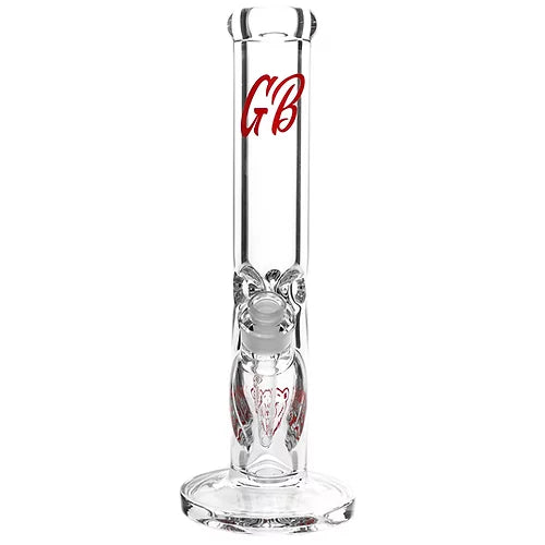 Green Bear Glass 14" 9mm Straight Tube