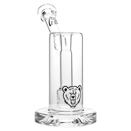 Green Bear Glass Seed Bubbler