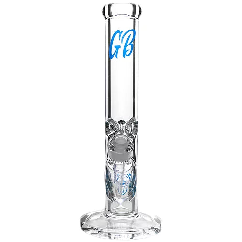 Green Bear Glass 14" 9mm Straight Tube