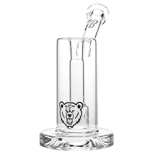 Green Bear Glass Seed Bubbler