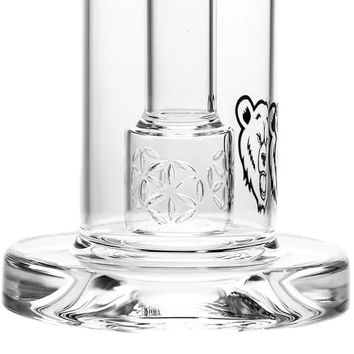 Green Bear Glass Seed Bubbler