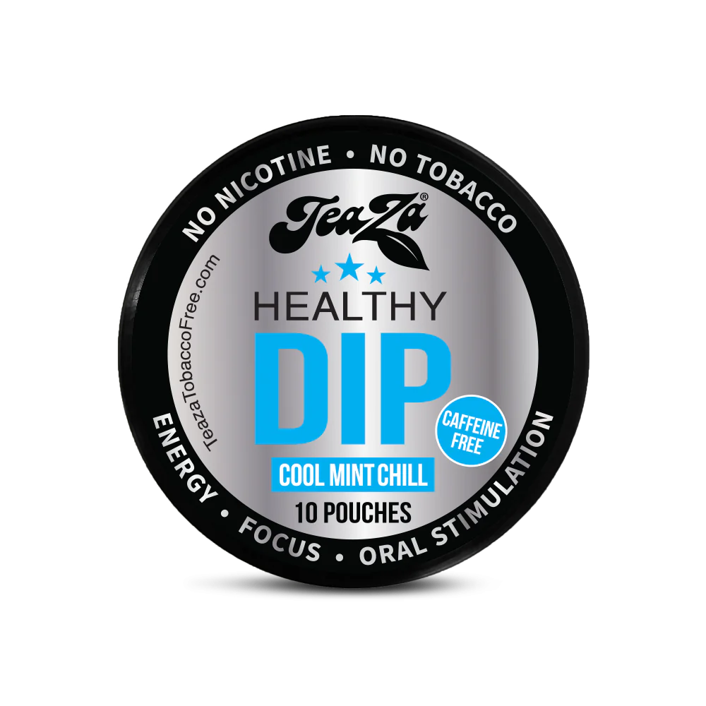TeaZa Cool Mint Flavored Chill Heathly Dip Pouches