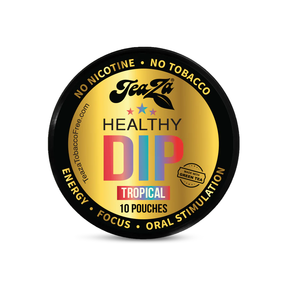 TeaZa Tropical Flavored Healthy Dip Pouches
