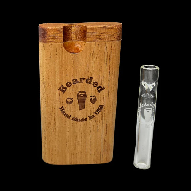 Bearded Glass Short Chillum Dugout