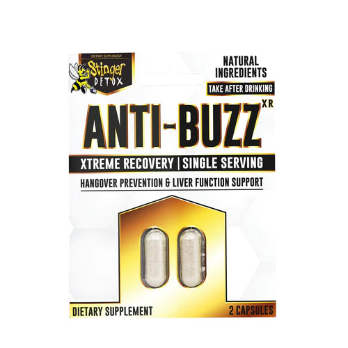Stinger Anti-Buzz Hangover Prevention & Liver Function Support