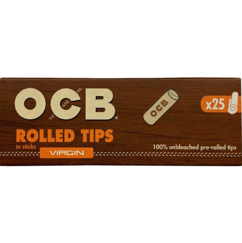 OCB Rolled Tips Virgin