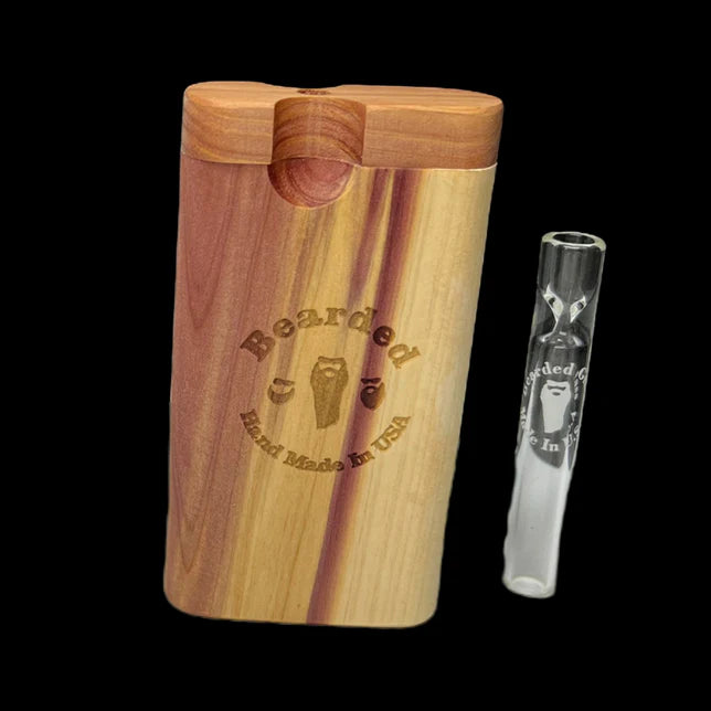 Bearded Glass Short Chillum Dugout