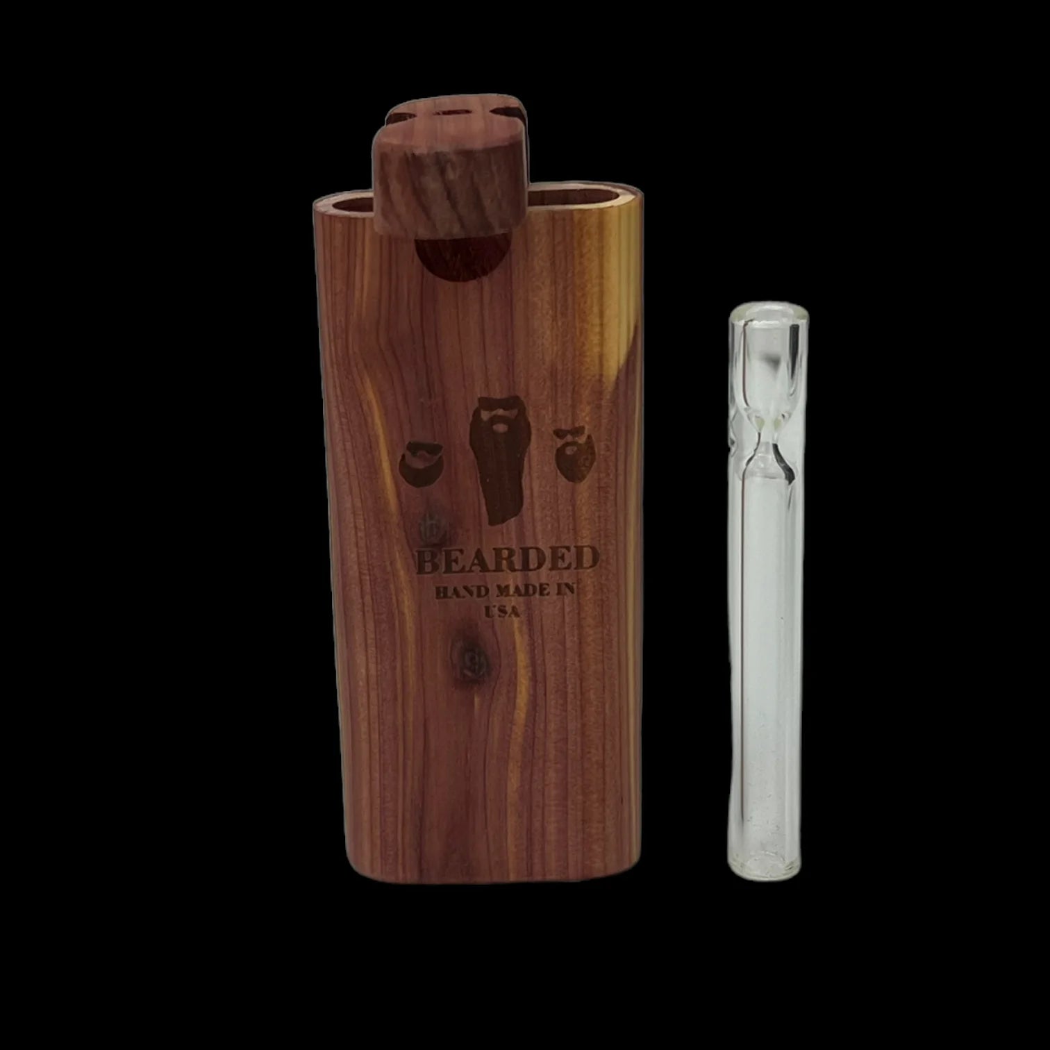 Bearded Glass Tall Glass Dugout