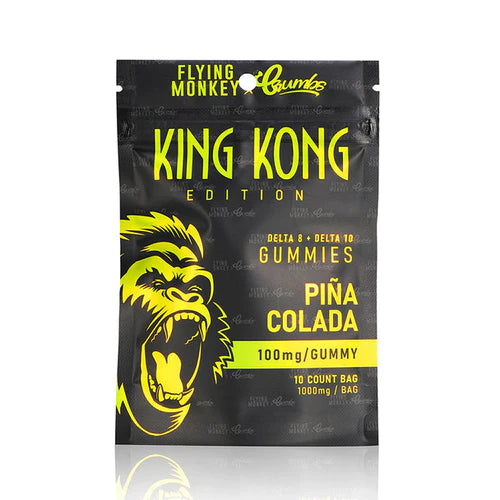 Flying Monkey x Crumbs King Kong Gummies 1000mg