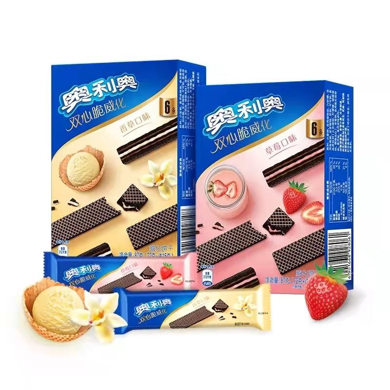 Exotic Oreo Wafer Sticks 6 Pack Box