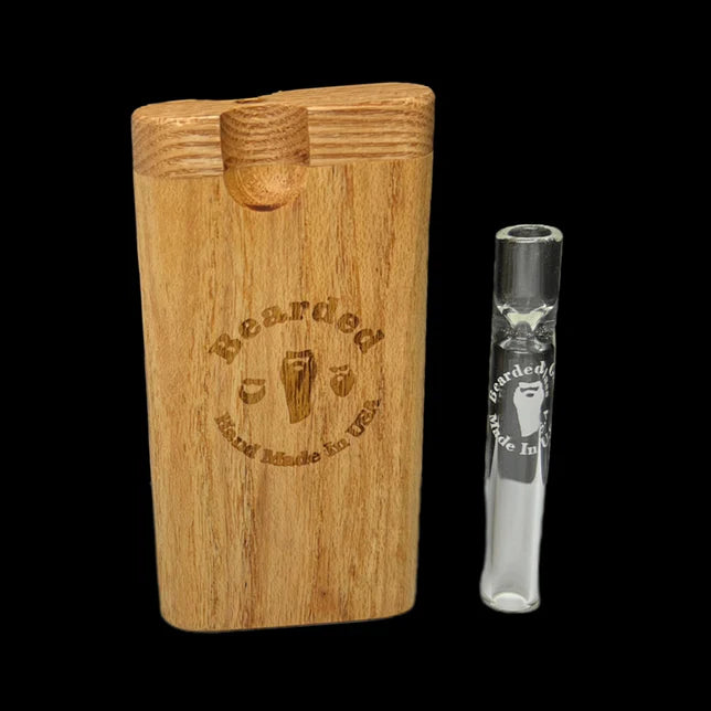 Bearded Glass Short Chillum Dugout