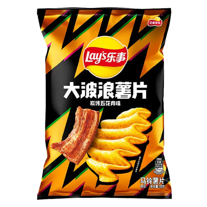 Exotic Lays Big Wave Pork Belly Flavored