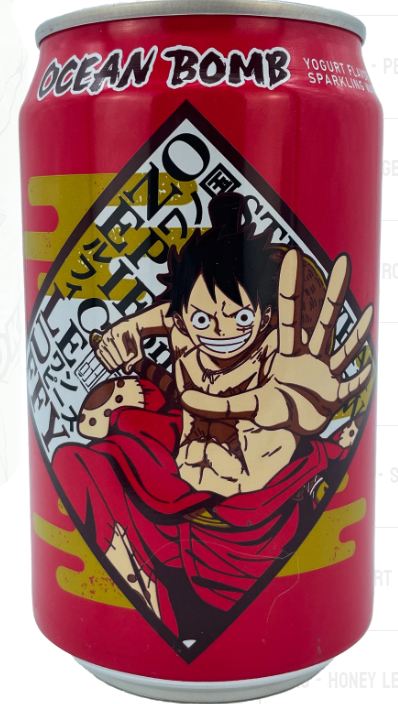 Toei Anime Themed OceanBomb Flavored Sparkling Water 330ml