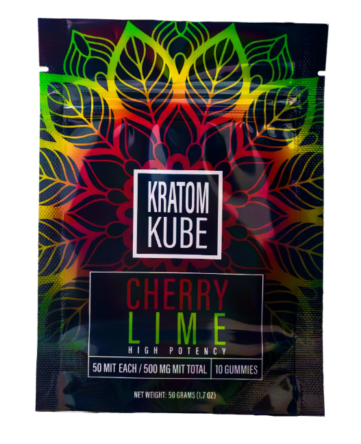 Kratom Kube High-Potency Kratom Extract Gummies 10ct