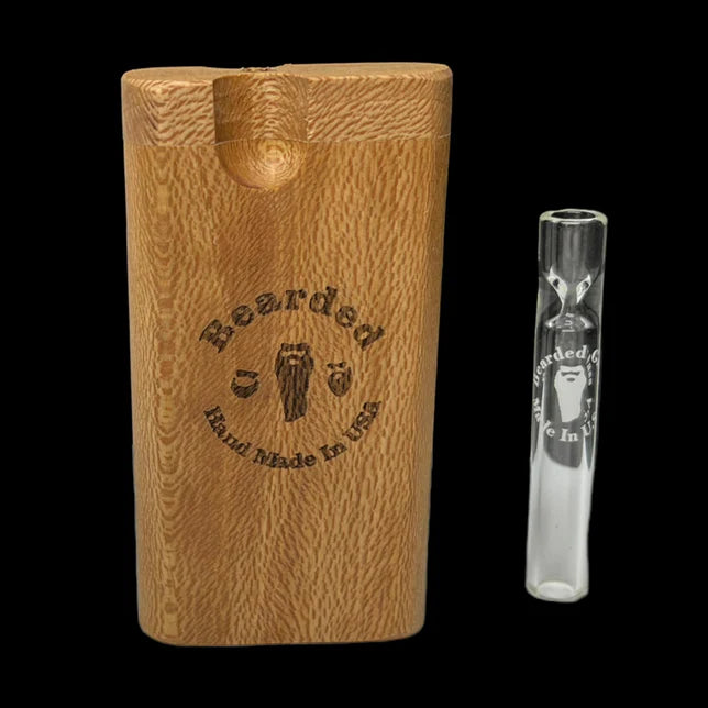 Bearded Glass Short Chillum Dugout