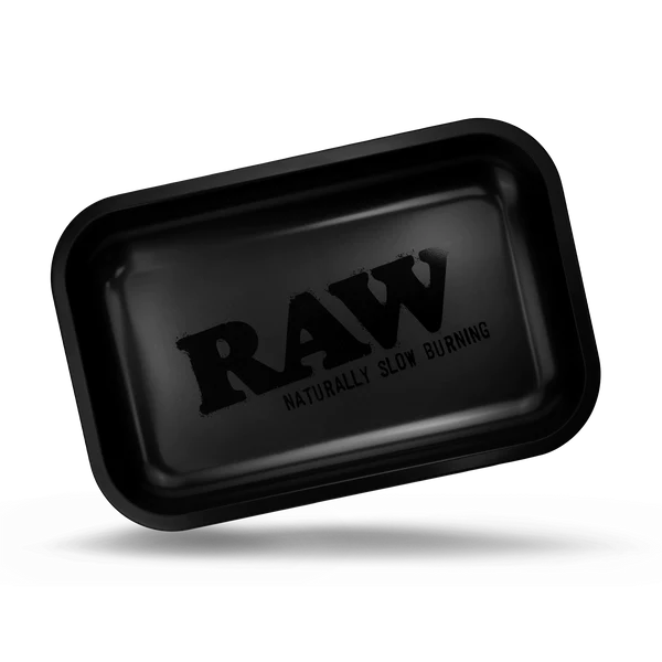 Raw Jet Black Small Rolling Tray