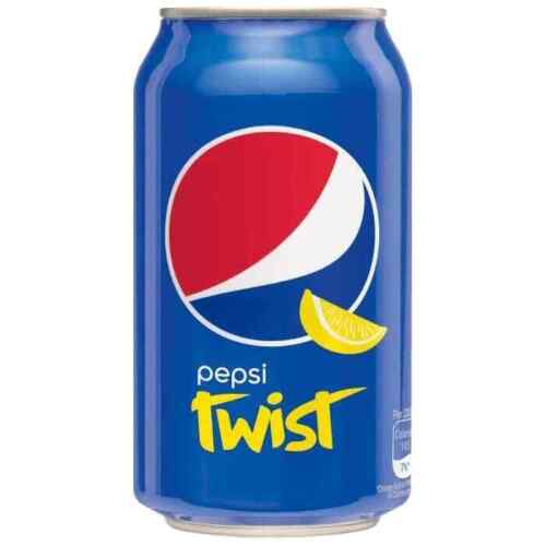 Exotic Flavored Lemon Twist Pepsi Can 330ml