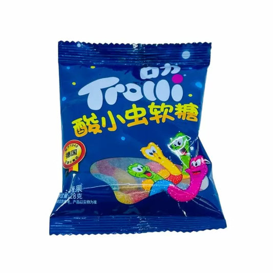 Exotic Trolli Gummies Sour Worms Pack