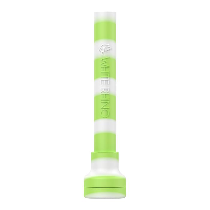 White Rhino Dabtainer Glow In The Dark Silicone Straw with Quartz Tip and Storage