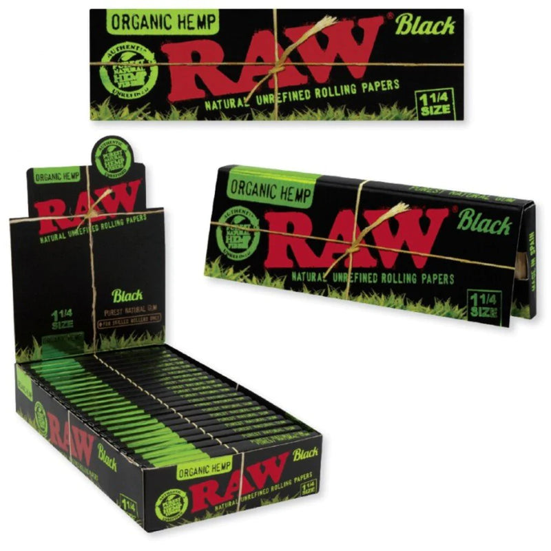 RAW Black Organic Rolling Papers