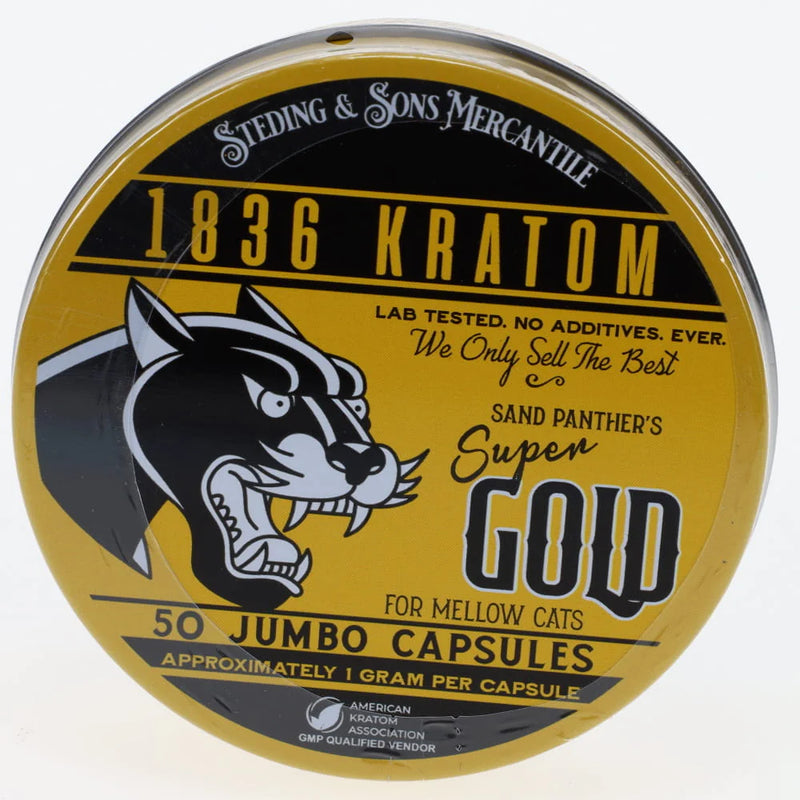 1836 Kratom Jumbo Capsules 150ct