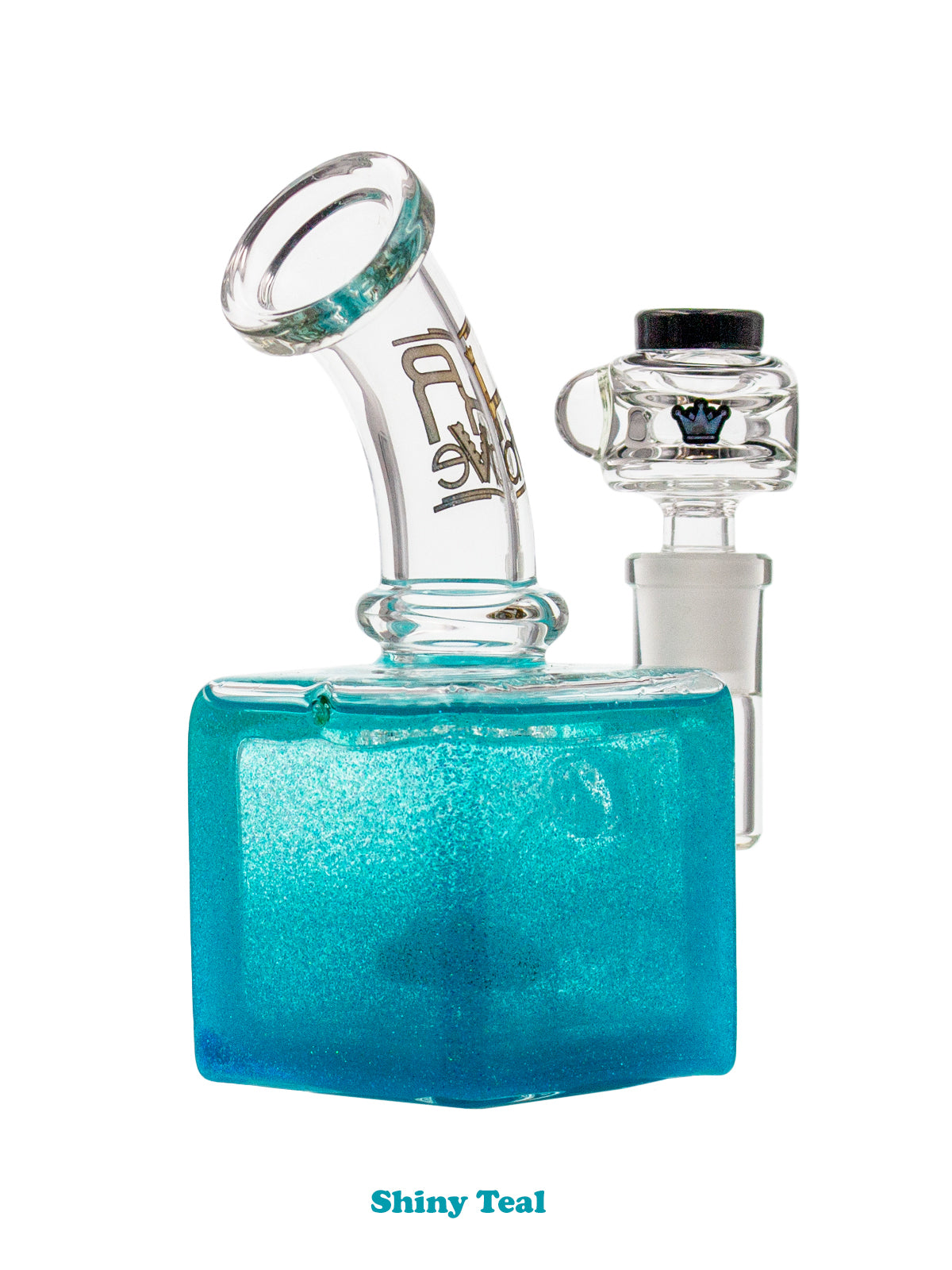 Krave Glass Freezable Glycerin Cube Rig