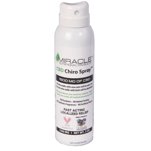 Miracle CBD Chiro Spray 1500mg