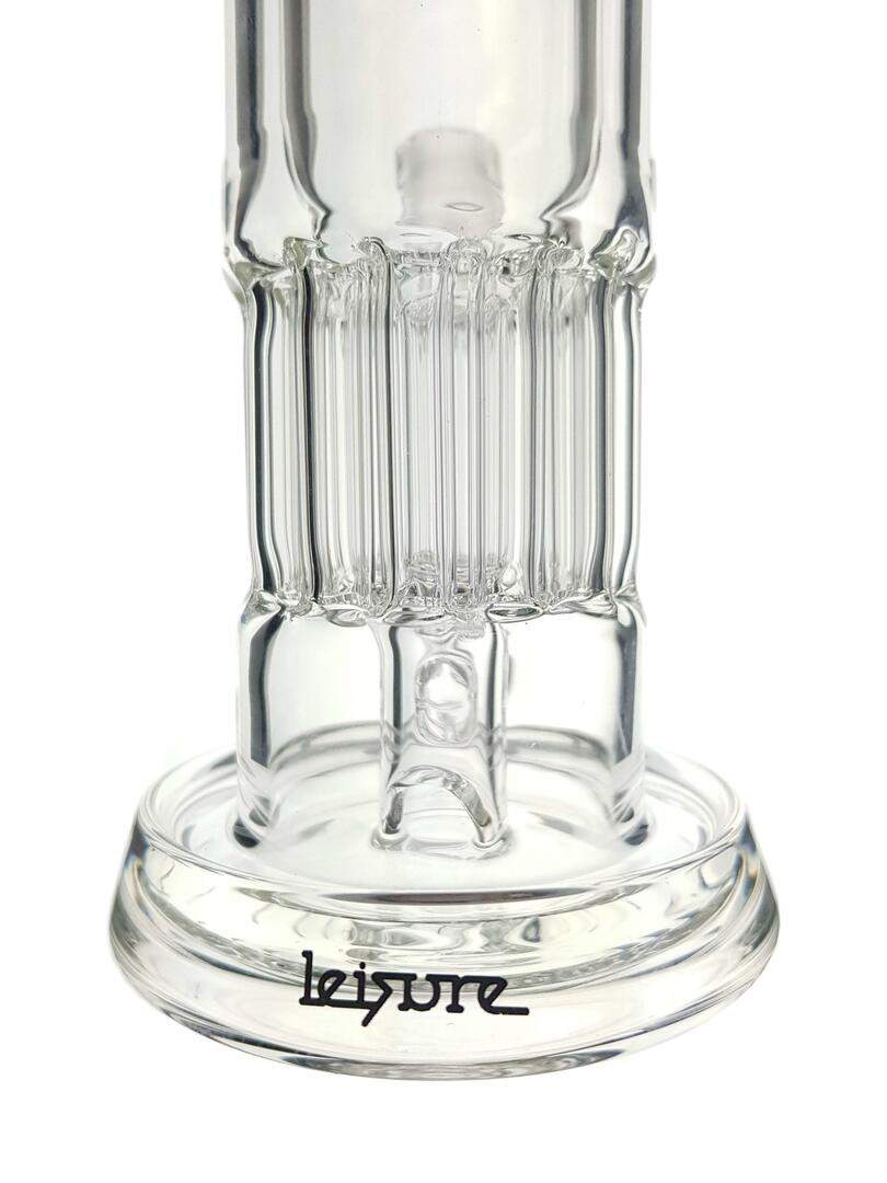 Leisure Glass Clear Pillar Incycler Rig