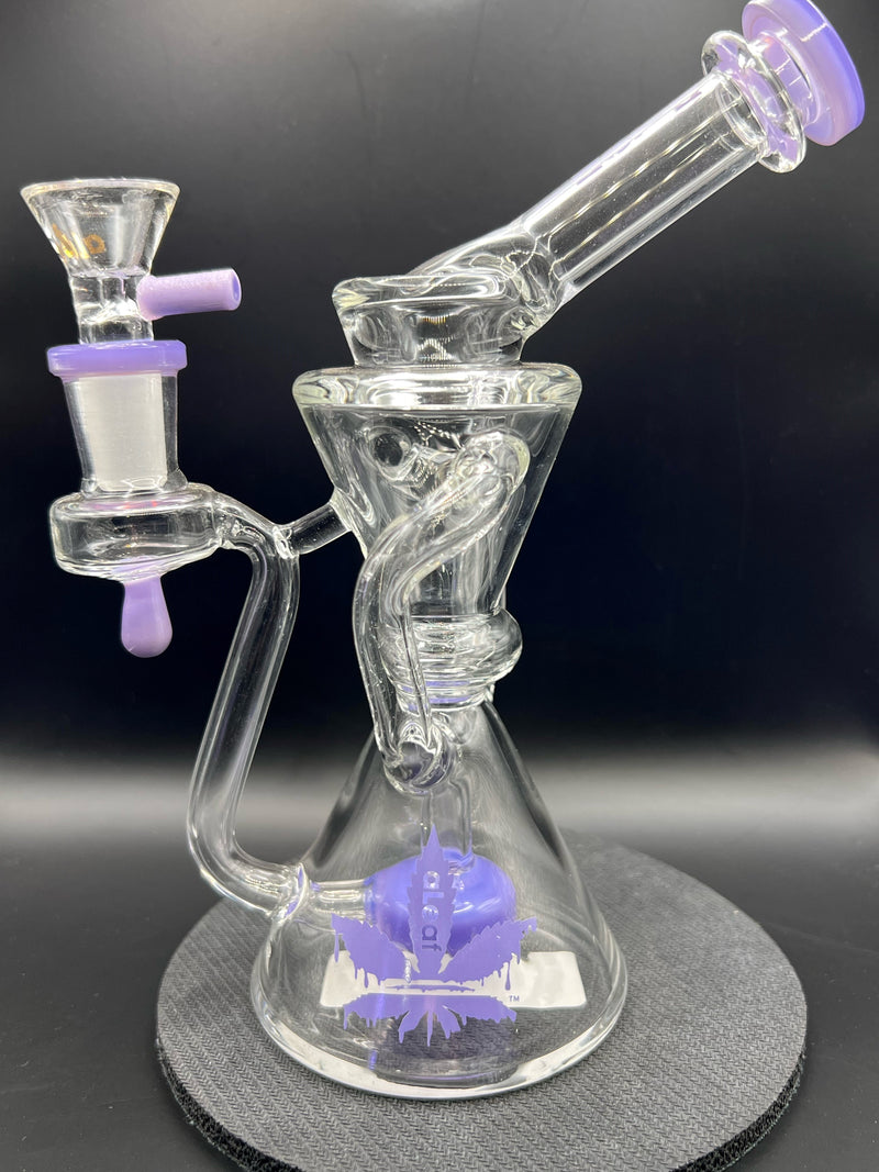 Aleaf Dual Uptake Tornado Hourglass Recycler