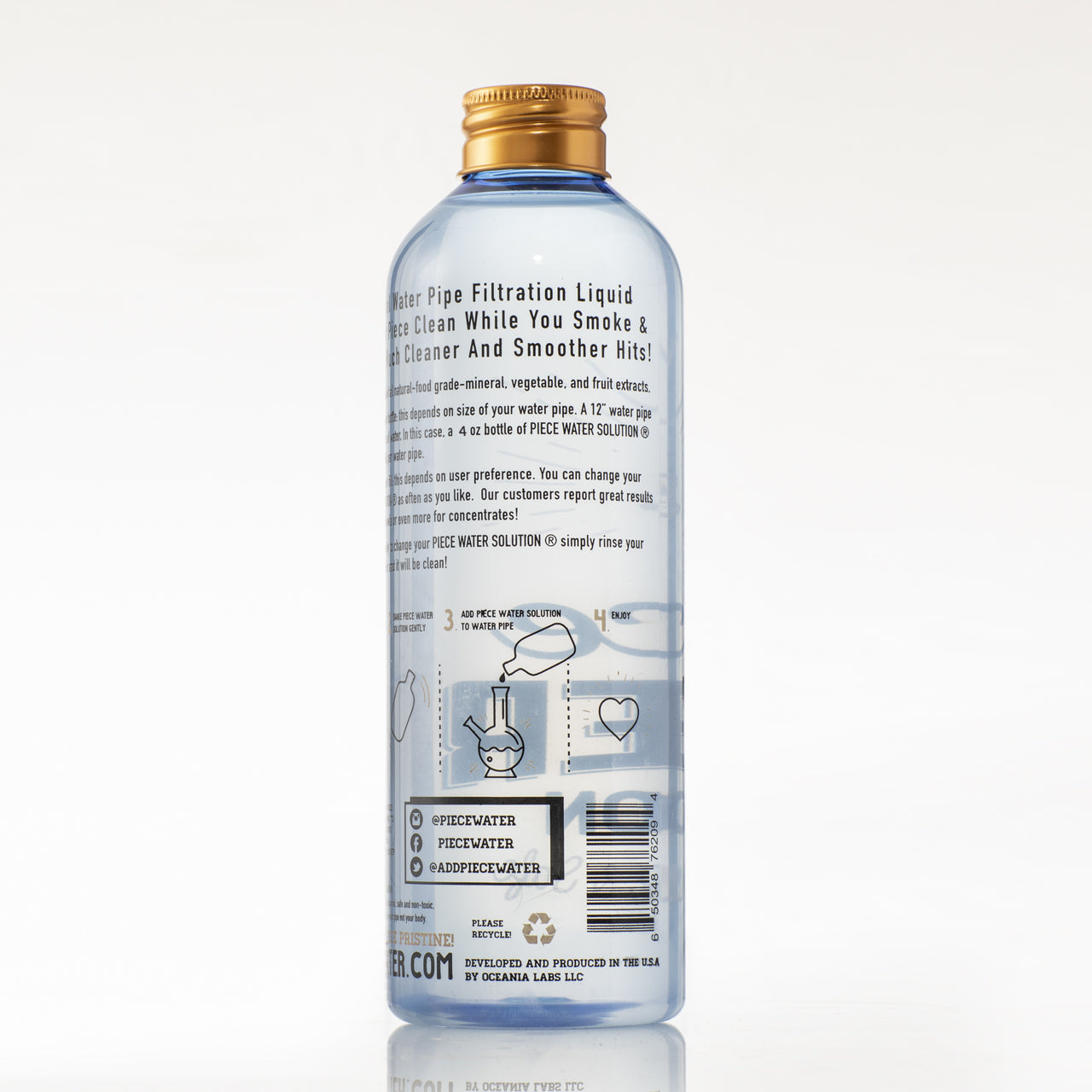 Piece Water Solution 4oz
