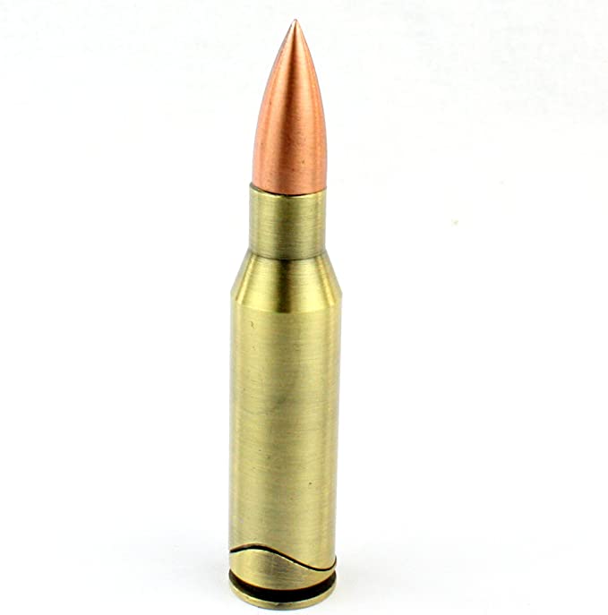 Bullet Shaped Refillable Lighter 4″ long
