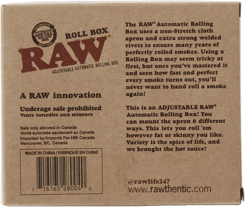 RAW Rawtomatic Rolling Box