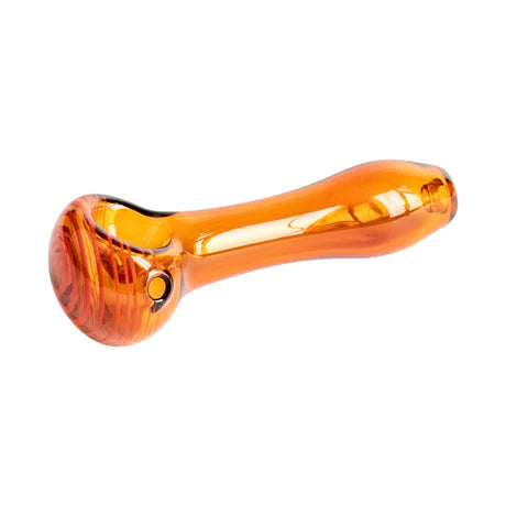 Red Eye Glass Econo Swirl Hand Pipe