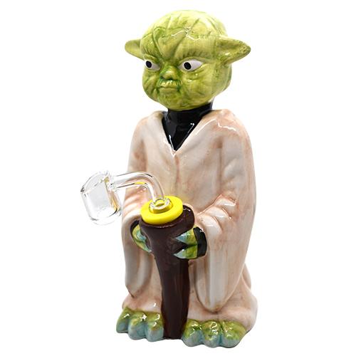 8" Space Wars Creature Ceramic Water Bubbler & Banger