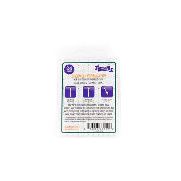 Hemper Snap Cap Alcohol Swabs