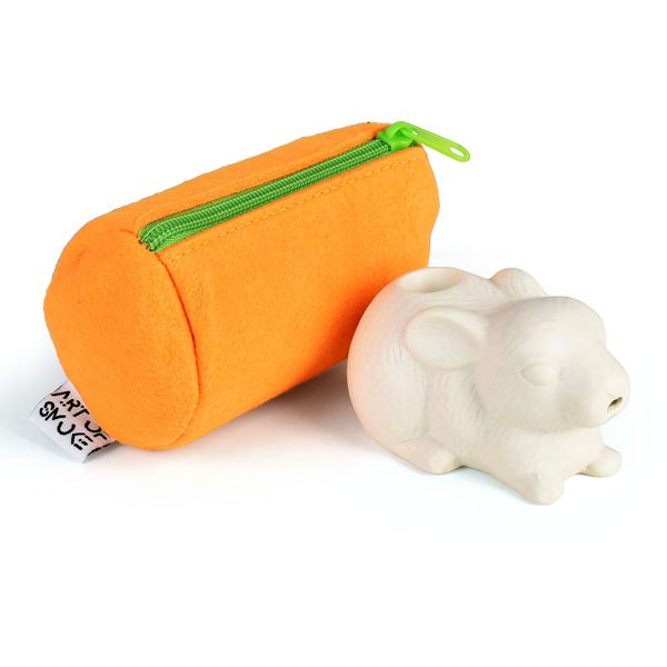 Art Of Smoke Rabbit Ceramic Pipe w/ Carry Bag
