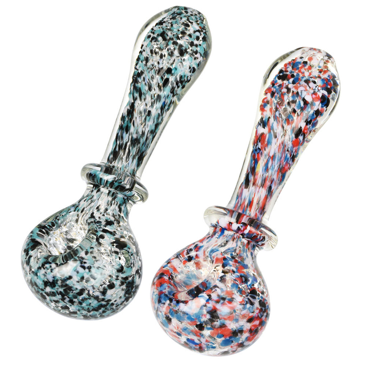 Asteroid Field Fritted Glass Handpipe