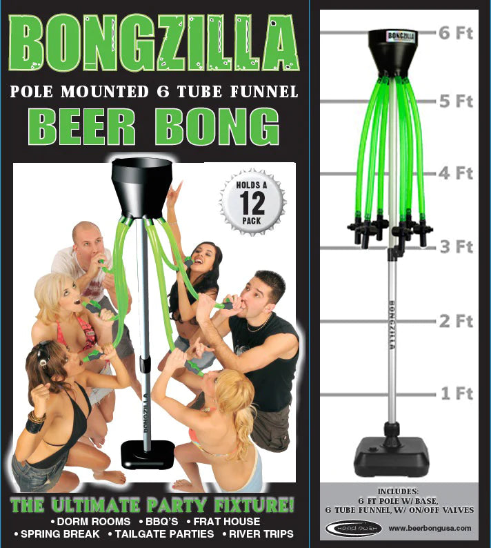 Bongzilla 6 Person Beer Bong