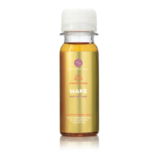 The Happiest Hour Terpene Infused Shot Wake