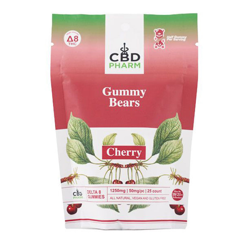 CBD Pharm Delta 8 THC Gummy Bears (1250mg)