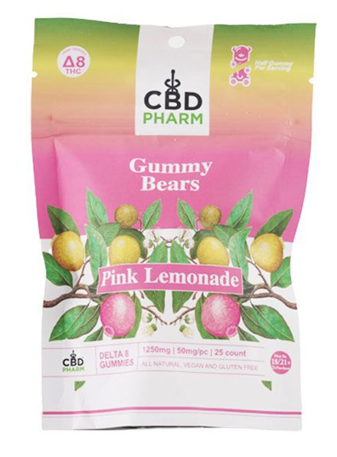 CBD Pharm Delta 8 THC Gummy Bears (1250mg)