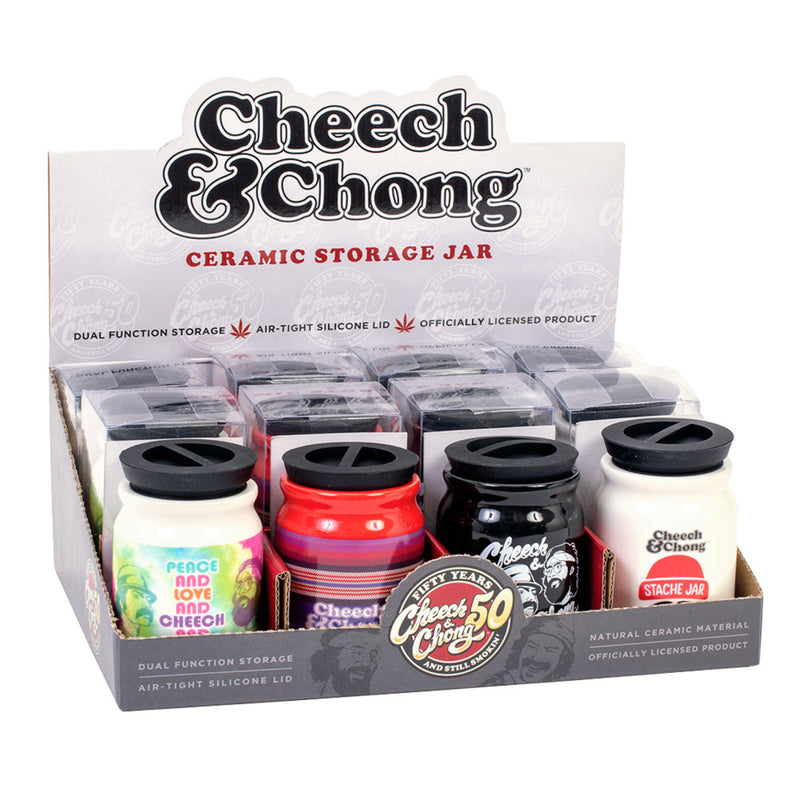 Cheech & Chong Ceramic Stash Jar