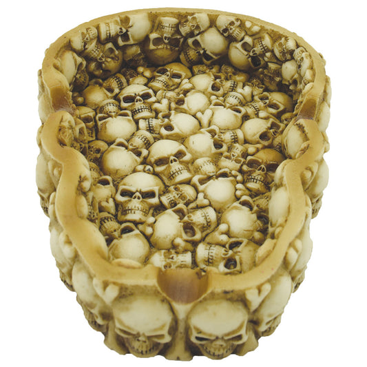 Fujima Sea of Skulls Polyresin Ashtray