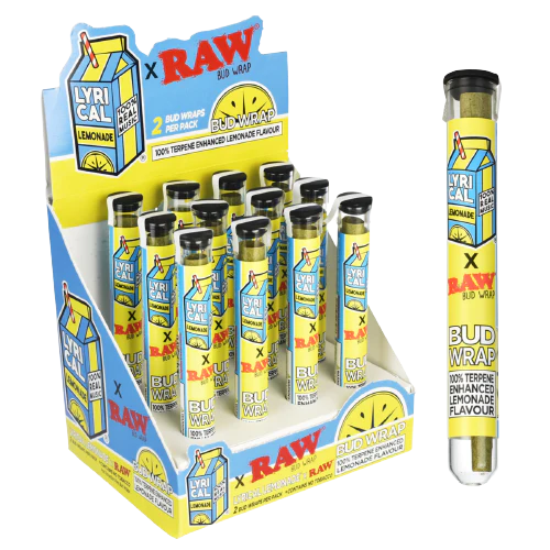 RAW x Lyrical Lemonade Terpene Enhanced Bud Wraps