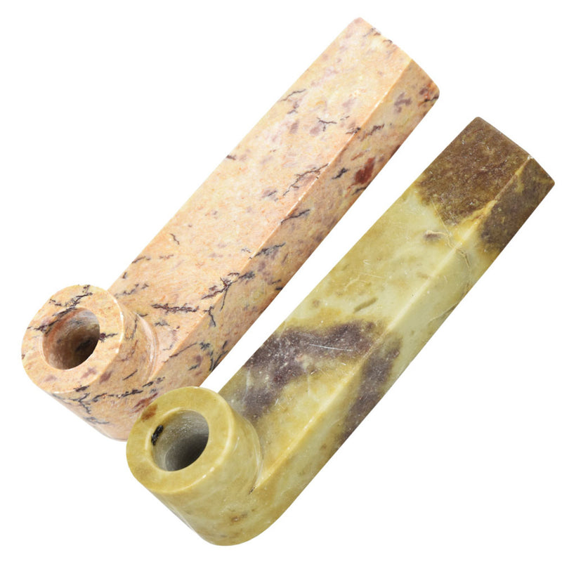 AFG Distribution Multicolored Smooth Marble Stone Pipe