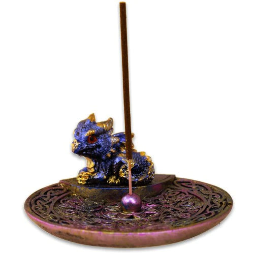 Wild Berry Purple Dragon Incense Plate