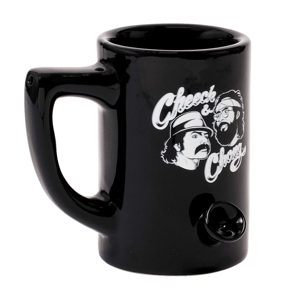 Cheech & Chong Wake & Bake Ceramic Mug Pipe